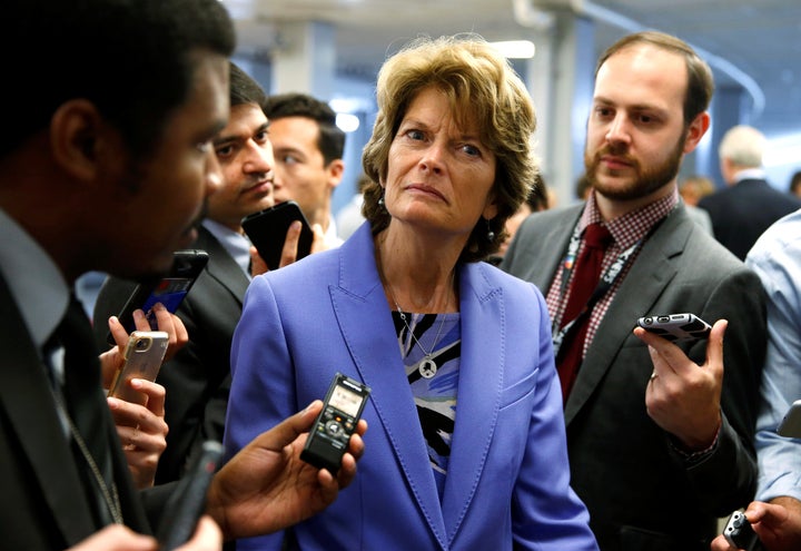 Sen. Lisa Murkowski (R-Alaska) being coy with reporters on how she'll vote on yet another Obamacare repeal bill.