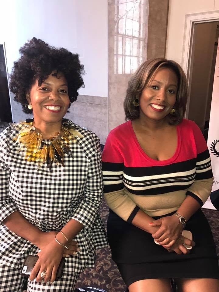 Crystal Whaley and Alita Carter
