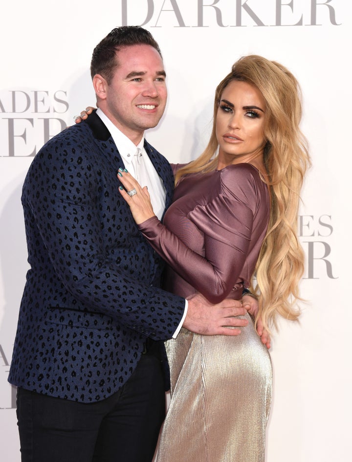 Katie is currently divorcing her third husband Kieran Hayler