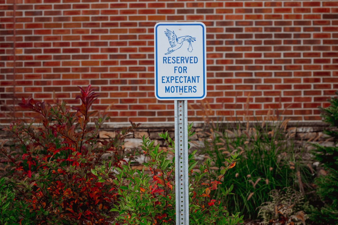 Parking spots are still reserved for expectant moms at Blue Ridge Hospital, but labor-and-delivery services are no longer available.