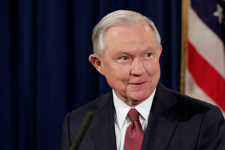 U.S. Attorney General Jeff Sessions speaks at a news conference to address the Deferred Action for Childhood Arrivals (DACA) program at the Justice Department in Washington, U.S., Sept. 5, 2017.