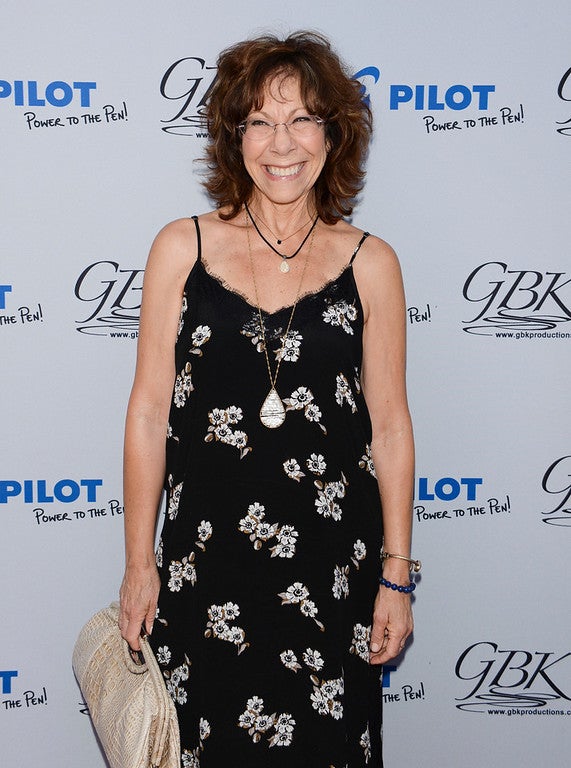 <p><em>Lily Tomlin visited the Pilot Pen & GBK Pre-Emmys Award Celebrity Gift Lounge</em></p>