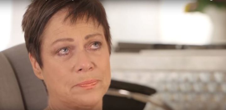 Denise Welch opened up about her mother's death in an emotional video