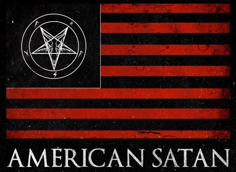 American Satan flag