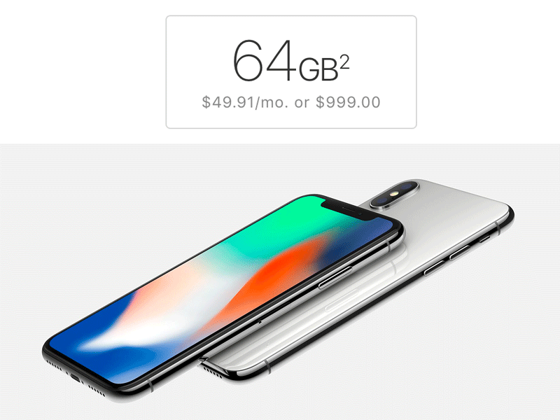 Apple’s new iPhone X