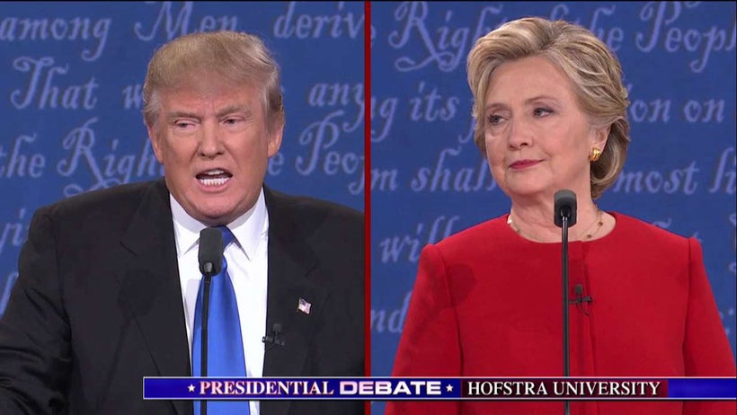 Trump and Clinton Debate