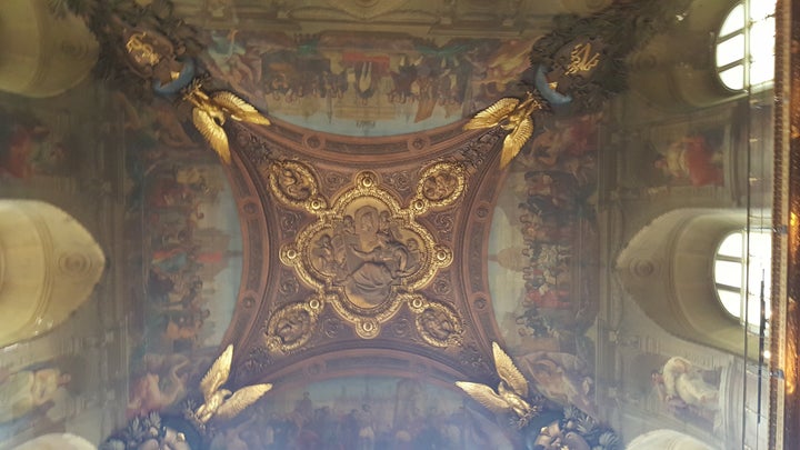 <p>Ceiling in Lourve</p>