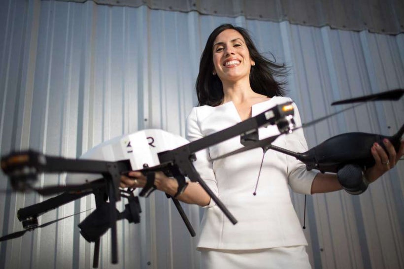 Dyan Gibbens, CEO & Founder, Trumbull Unmanned. A <em>Forbes</em> Top 25 Veteran Founded Company, flies drones to provide