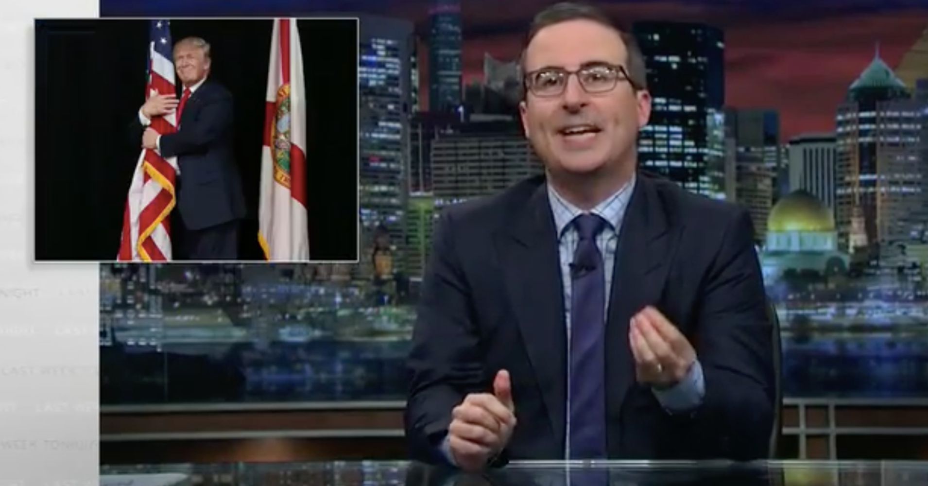 John Oliver Skewers Trump For Grinding His 'Old Boner’ On The American ...