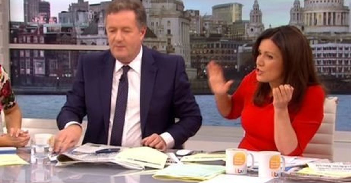 Susanna Reid Gives Piers Morgan A Telling Off Over Crass Meghan Markle And Prince Harry Comment 7993