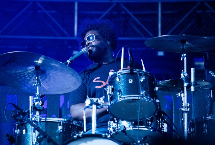 Thompson onstage during A Concert for Charlottesville at University of Virginia's Scott Stadium.