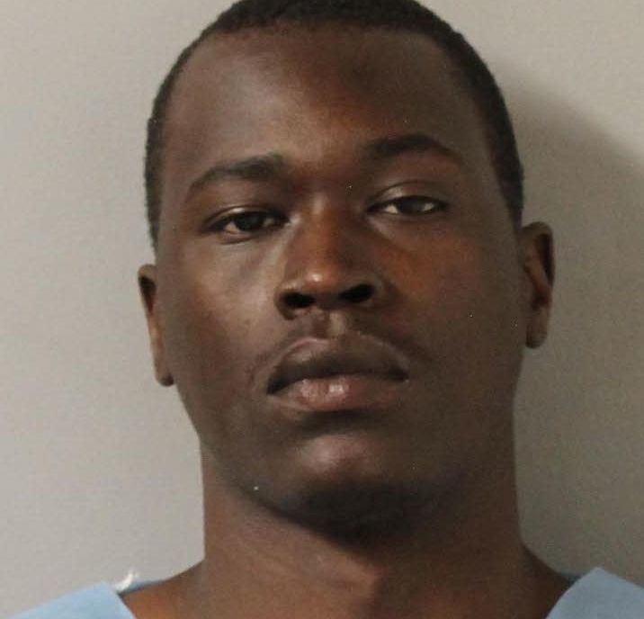 Emanuel Sampson, 25, has been charged with one count of murder in the Sunday morning attack.