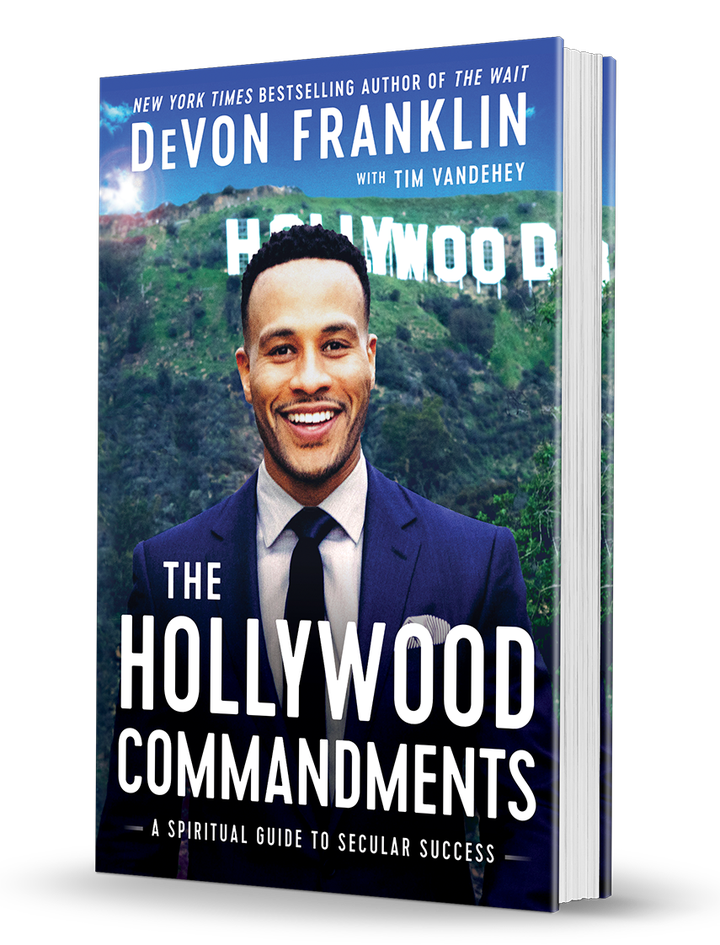 <p>DeVon Franklin’s latest book “The Hollywood Commandments” </p>