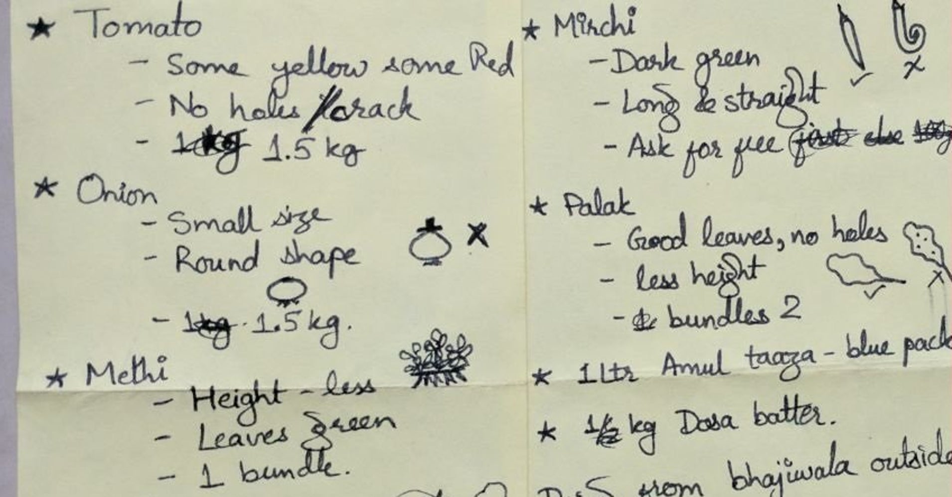 This Wife s Grocery List For Her Husband Is Hilariously Extra HuffPost this-wife-s-grocery-list-for-her-husband-is-hilariously-extra-huffpost