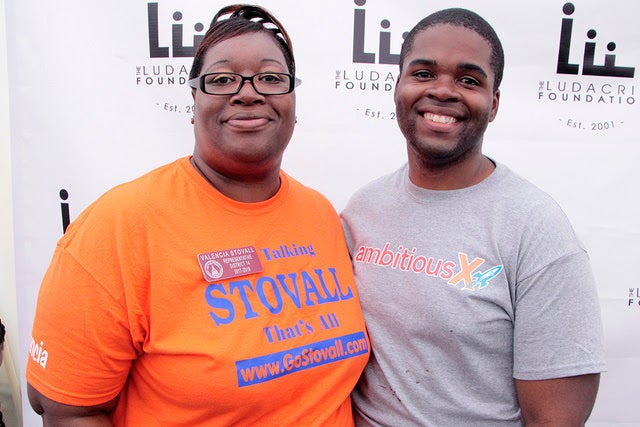 Rep. Valencia Stovall and Wesley Daniel (Ambitious X)
