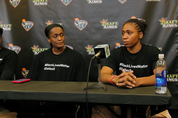 Athletes of New York Liberty discuss police brutality and their decision to use their platform to promote progress