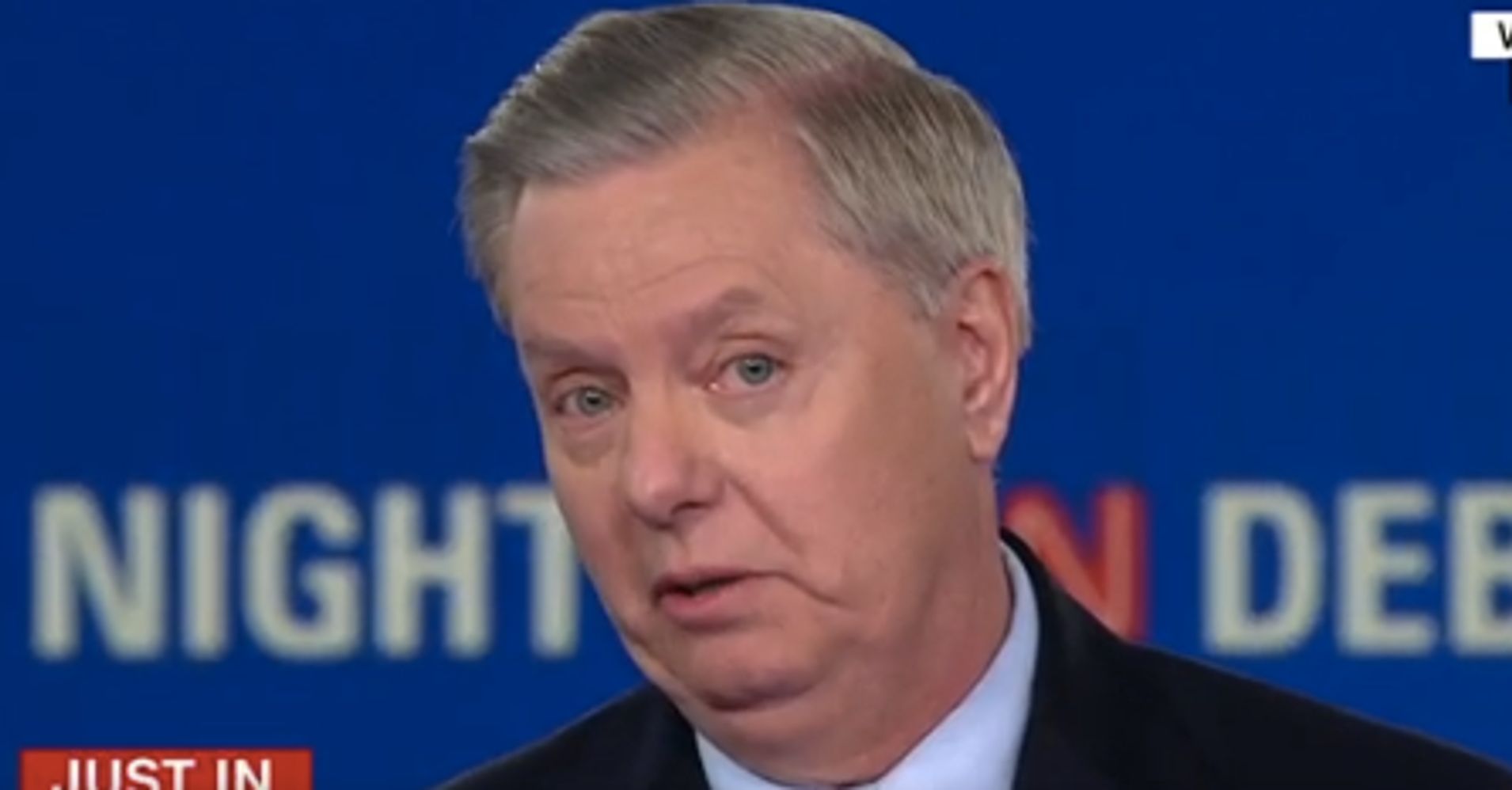 Lindsey Graham Fights Back Tears Defending John Mccain From Trump's 