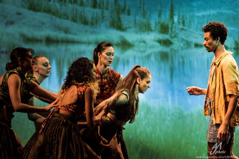 the company of LLMoves in Lindsey Miller’s <em><strong>Trees Are Fading</strong></em>