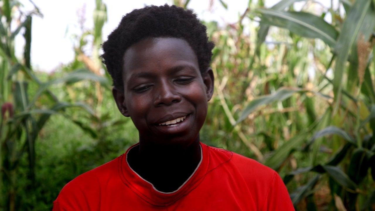 Teresa Amase, 28, lives in the Kiryandongo District.