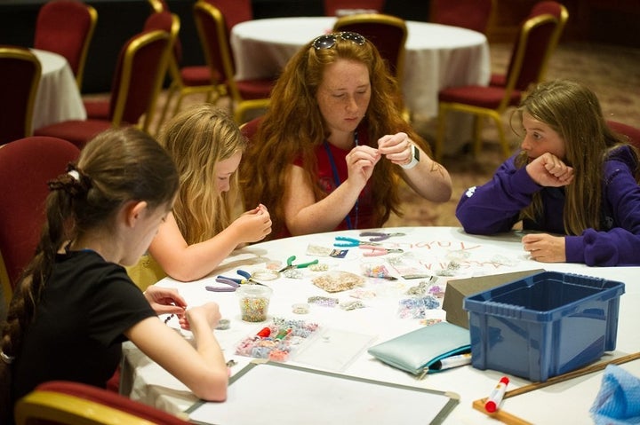 Children at a CMT Kids event.