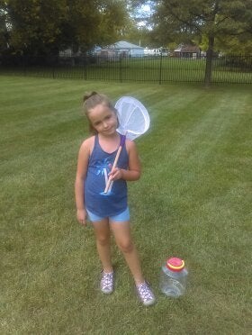 Sophia now knows that she wants to be an entomologist who studies grasshoppers when she grows up.