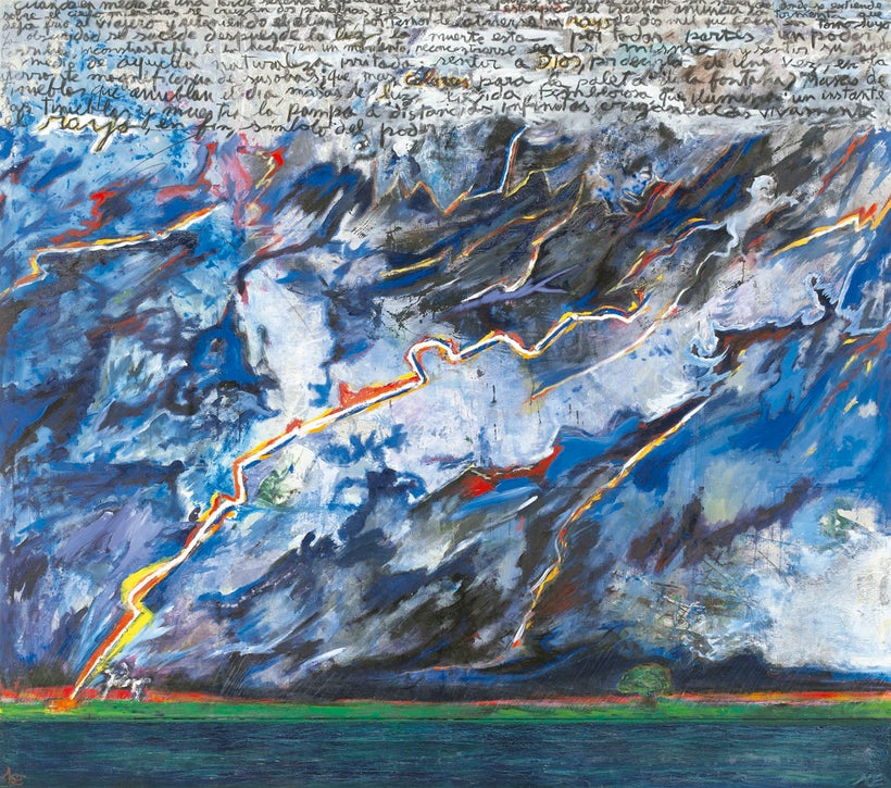 Luis Felipe Noé, <em>Tormenta en la Pampa</em> (1991).
