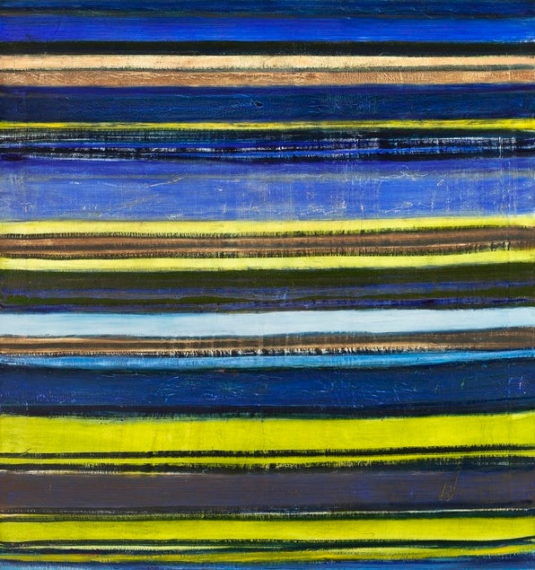 Emily Berger, Wellfleet (2015), oil on canvas, 40 x 38 inches