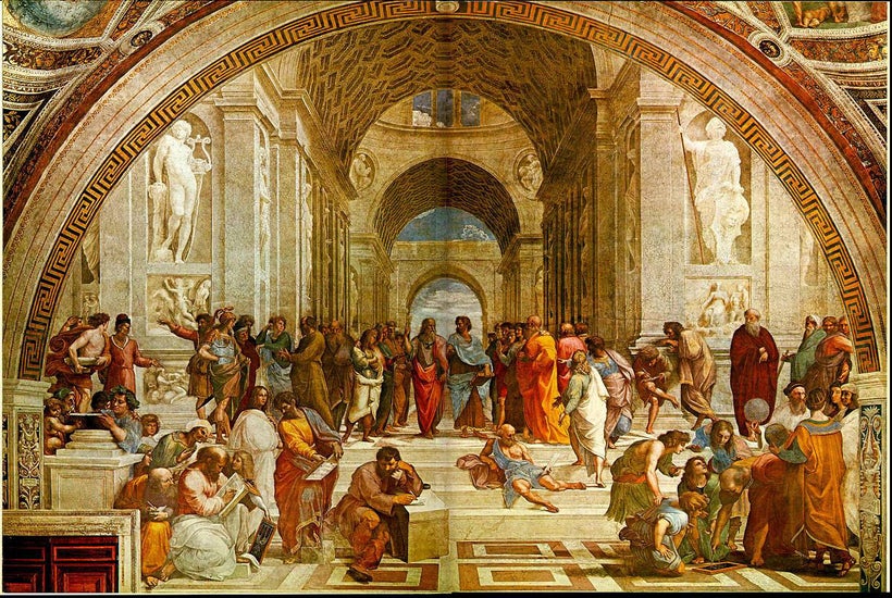 <em>The School of Athens</em>, Raphael, 1501-1511