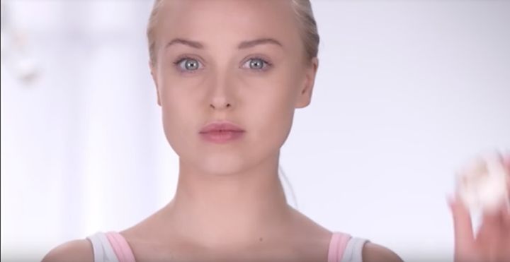 Jorgie Porter stars in an advert for Proactiv+ skincare.