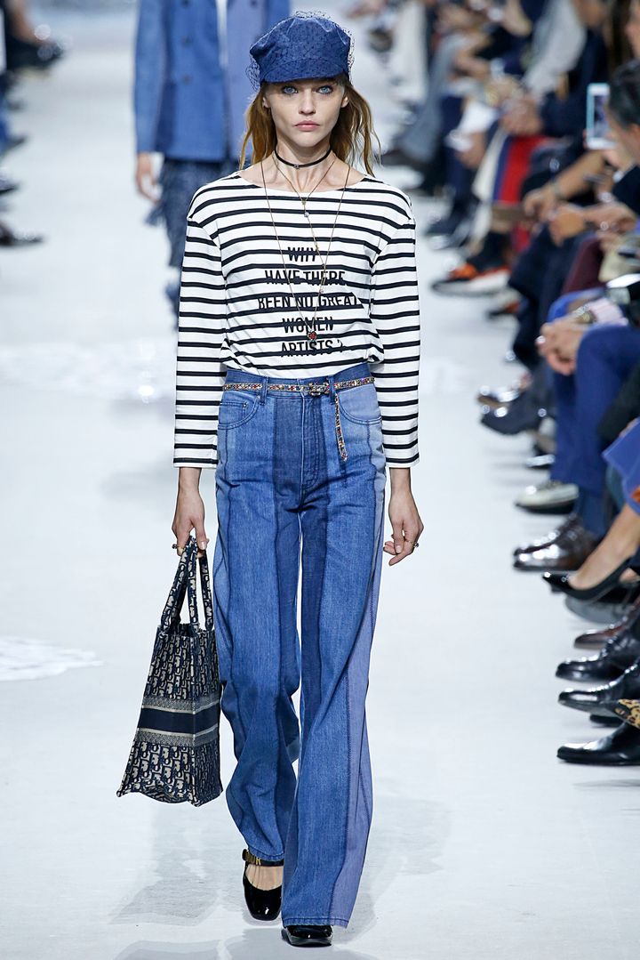 How Dior's feminist logo t-shirt became this season's sell-out item -  despite its eye-watering price tag - Mirror Online
