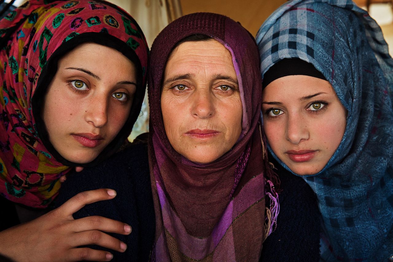 Syrian Family, by Mihaela Noroc
