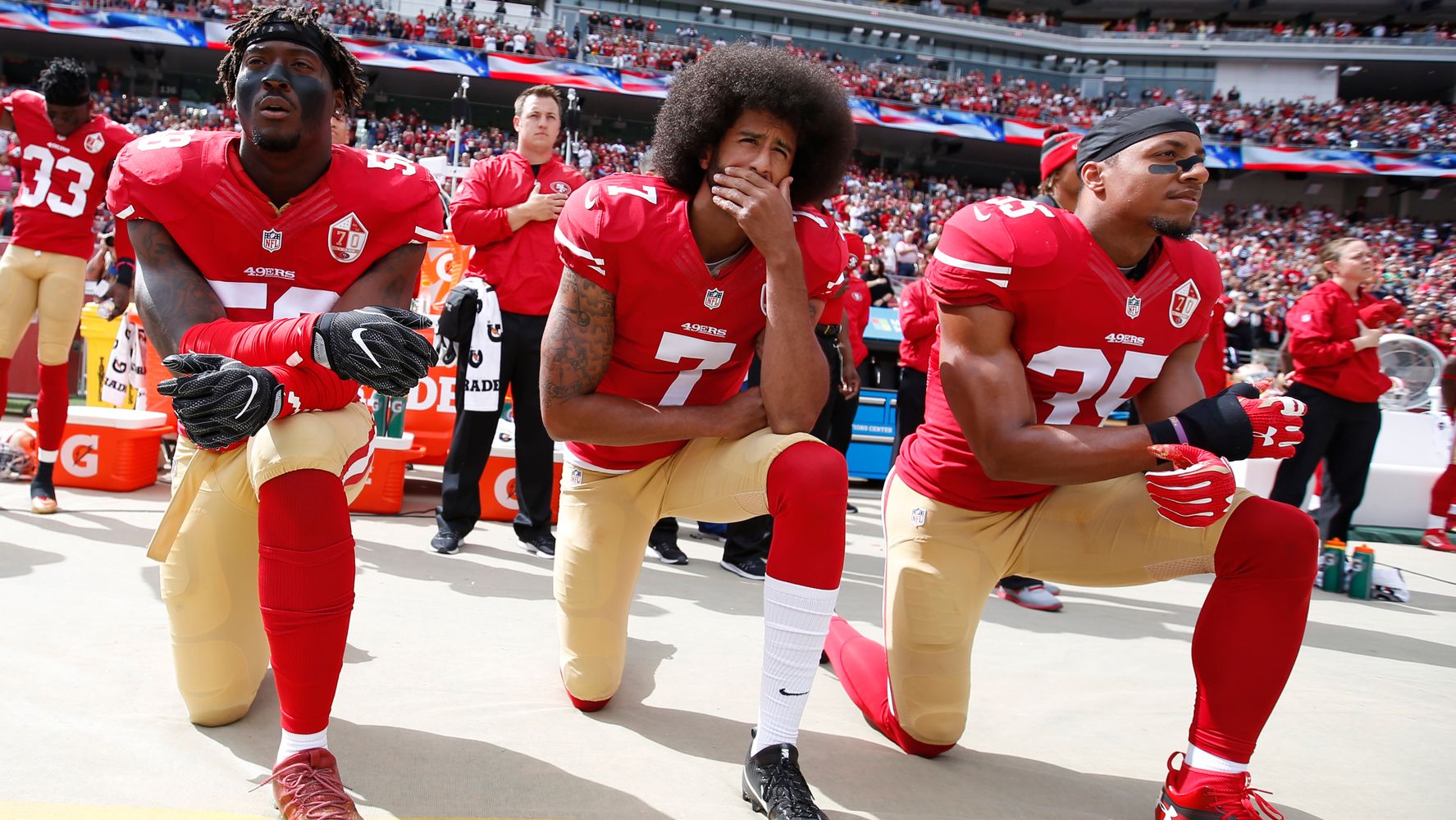 Football jersey signed by Colin Kaepernick  National Museum of African  American History and Culture