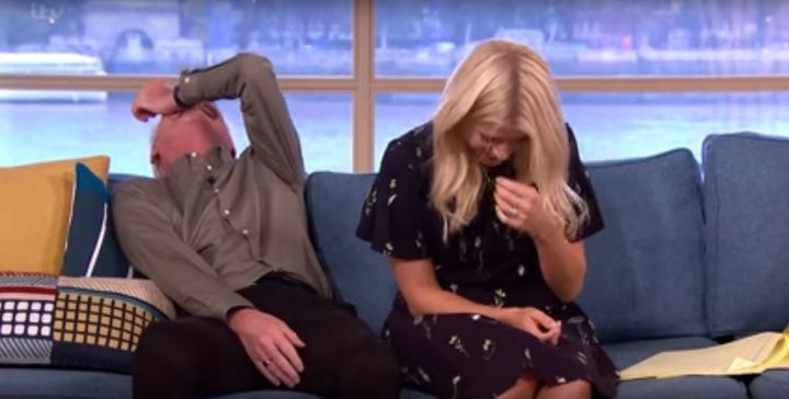 Phillip Schofield dropped an almighty innuendo on This Morning