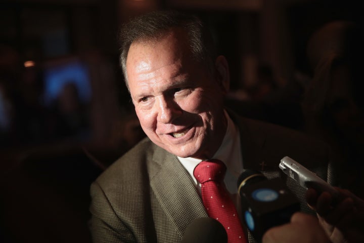 Republican candidate for the U.S. Senate in Alabama, Roy Moore, <a href="http://www.huffingtonpost.com/entry/roy-moore-pastor