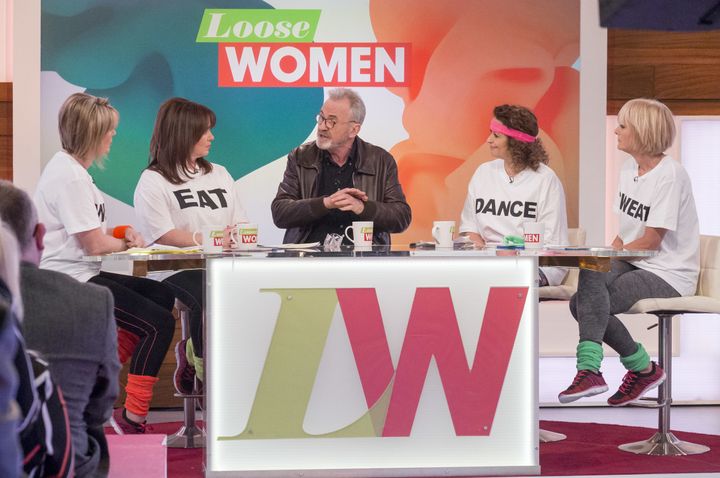 Larry has made various appearances on 'Loose Women'