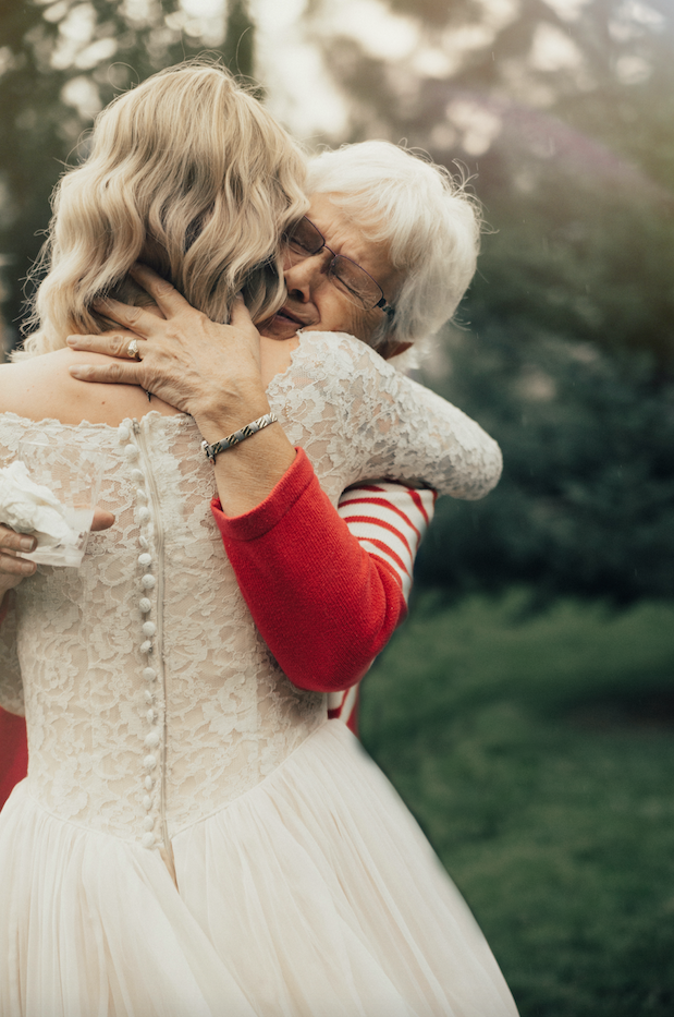 Grandma Penny was "just speechless," the bride said.