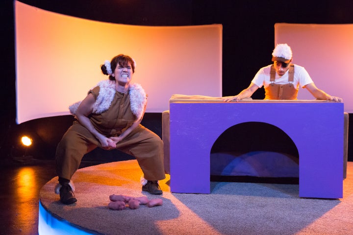 <p>Lea McKenna-Garcia & Fernando Gonzalez in <strong>BREEDERS. </strong>Produced by New Light Theater Project</p>