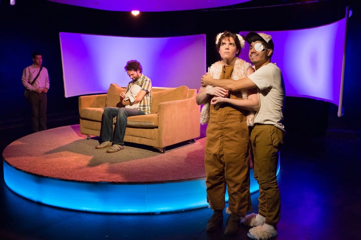 <p>Alton Alburo, Jacob Perkins, Lea McKenna-Garcia, and Fernando Gonzalez in <strong>BREEDERS</strong>.</p>