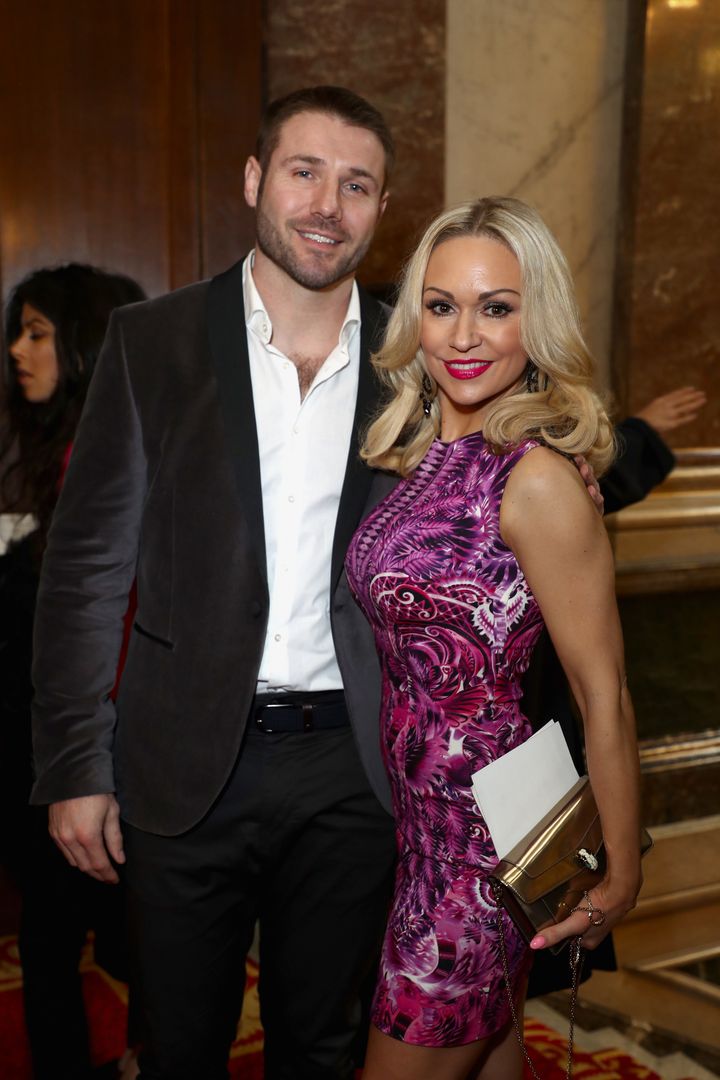 Ben and Kristina attending London Fashion Week in February