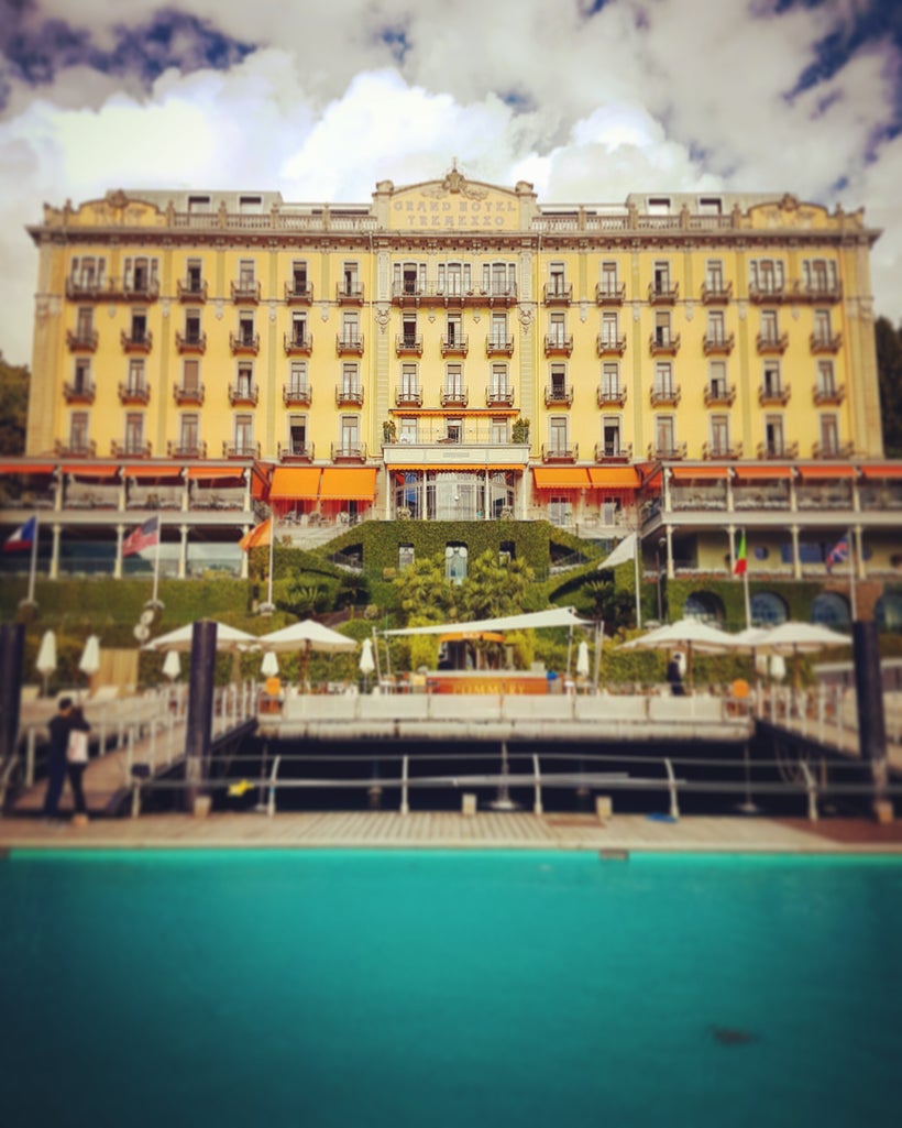 First built in 1910, The Grand Hotel Tremezzo’s exterior retains its original grandeur (and bares a slight similarity to The