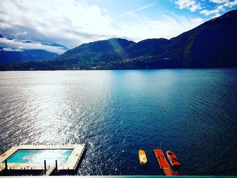 The two Venetian motor launches, called Ruy and Batt, are available for private outings on <em>Lago di Como</em>.