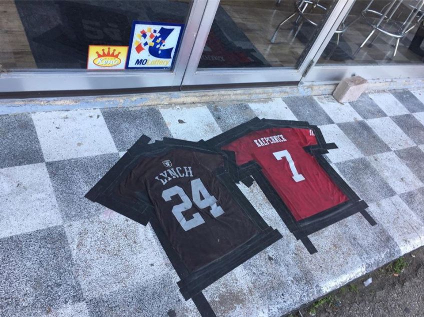 kaepernick jersey doormat