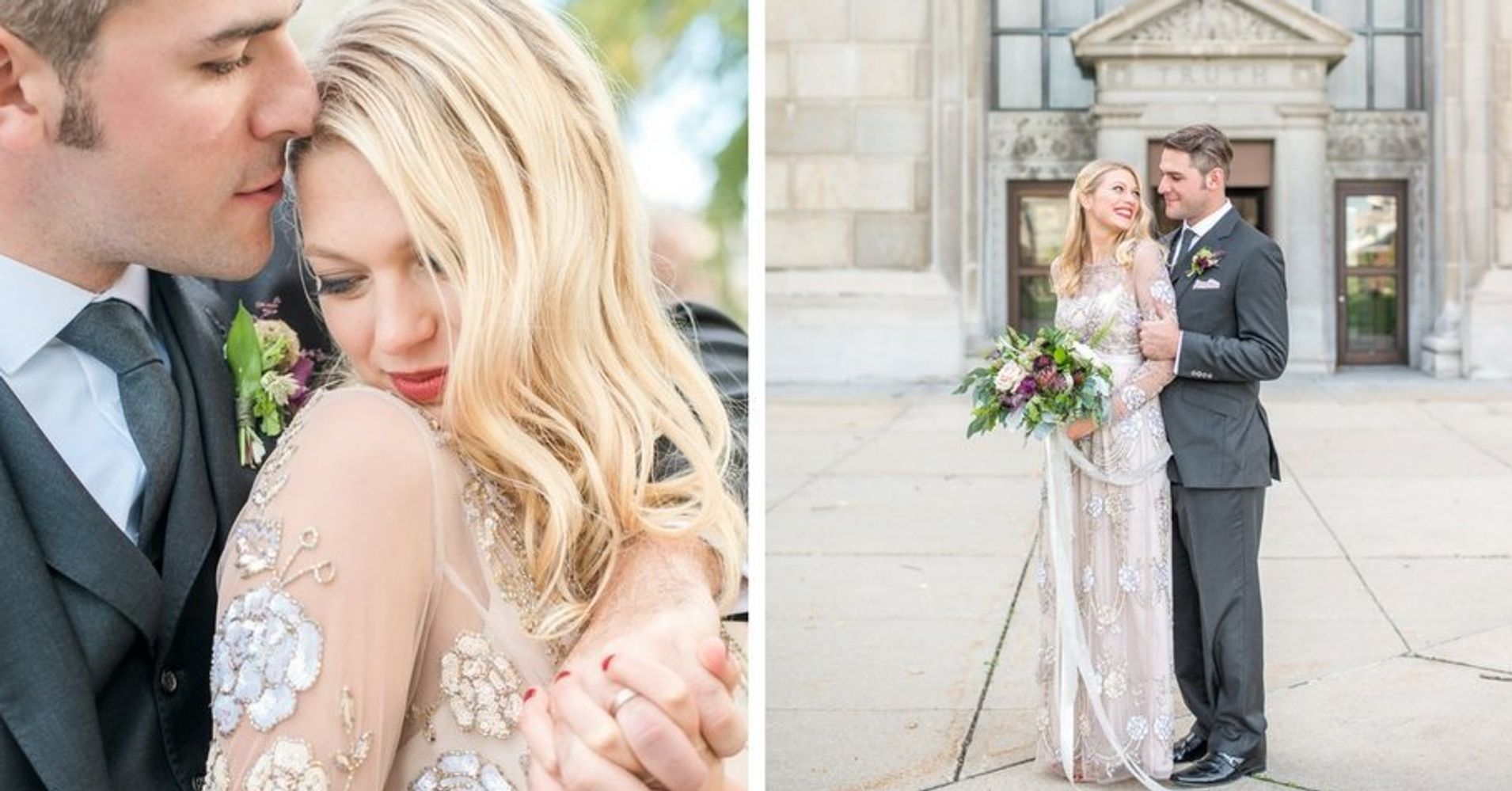 This Couple’s Milwaukee Courthouse Wedding Is Romantic And Oh So Lovely