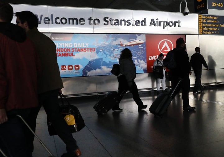 <strong>Passengers at Stansted told HuffPost that price was their main concern in booking travel - and Ryanair delivered cheap fares</strong>