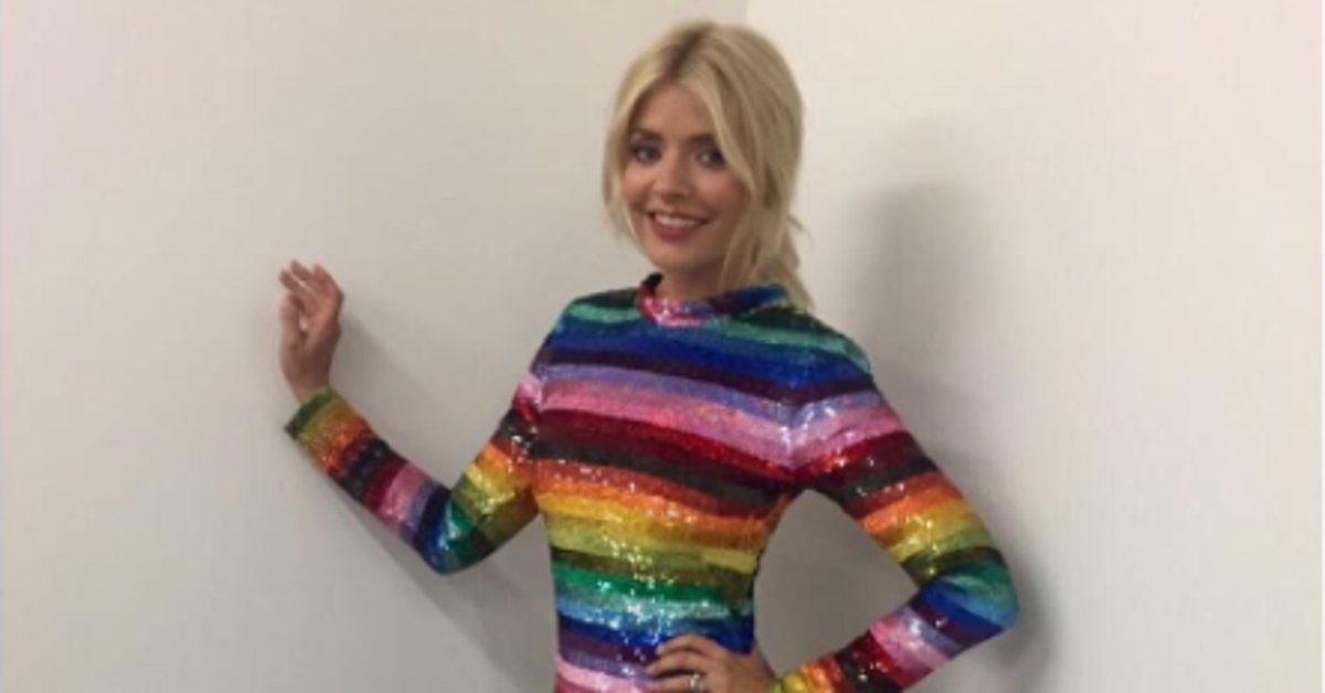 holly willoughby rainbow sequin dress Littlewoods Has Released A Version Of Holly Willoughby's Ashish Dress