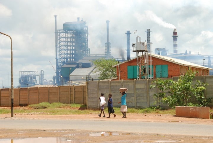 Mopani Copper Mine's smelter, Zambia, one of the most controversial projects ever financed by the EIB. After issues with a complaint to the CM in 2014, the case escalated to the EU Ombudsman. 