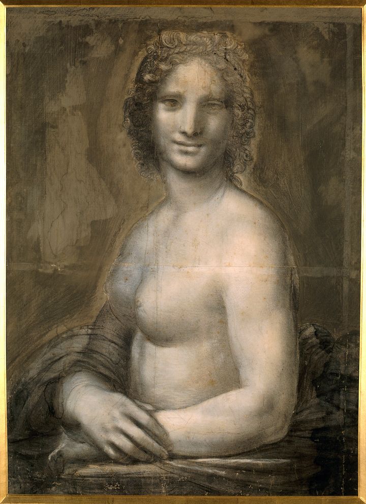 The nude portrait may have been a sketch for the Mona Lisa, experts say 