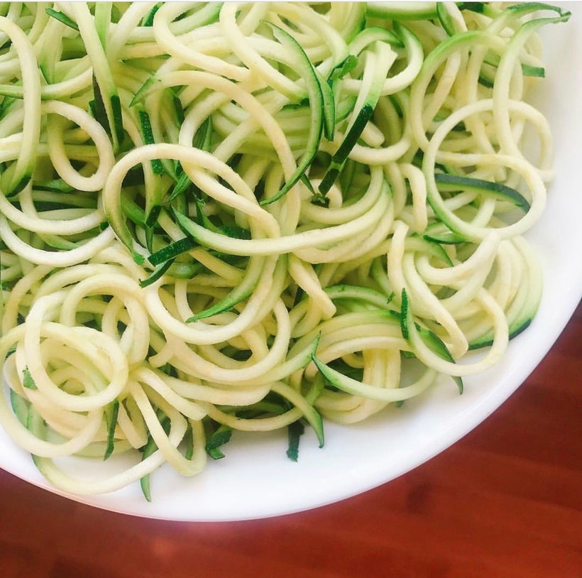Zucchini Zoodles
Instagram: <a rel="nofollow" href="https://www.instagram.com/p/BYrIuFQnXfW/?taken-by=jolenehart" target="_b