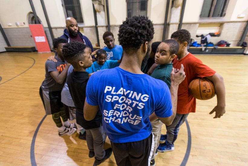 Up2Us Sports inspires youth to achieve their potential by providing them coaches who are trained in positive youth developmen