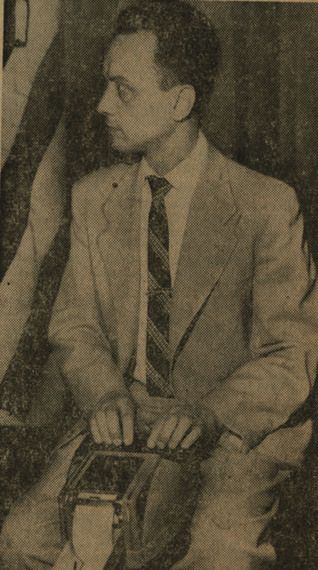 Harold Berman, court stenographer, NYS Supreme Court, Jamaica Queens (in real life and in Alfred Hitchcock’s film The Wrong Man), Long Island Daily Press, April 22, 1956 
